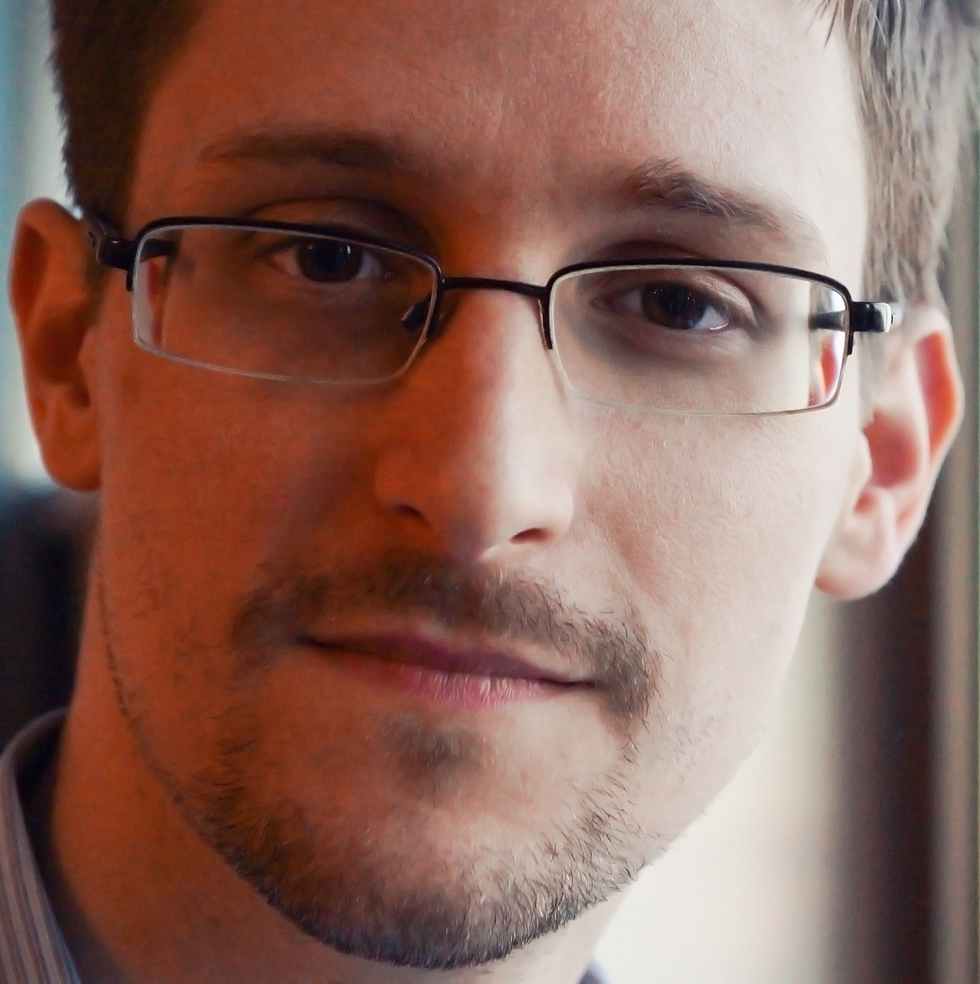Portrait image of Edward Snowden